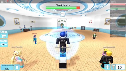 ROBLOX  FUJA DO TUBARAO OU VIRE SASHIMI