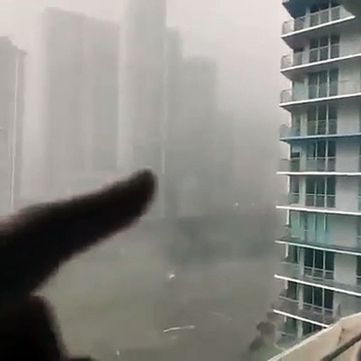 MİAMİ'DE SON DURUM...IRMA KASIRGASI miami