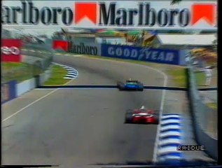 Gran Premio d'Australia 1990: Sorpasso di N. Piquet a Berger