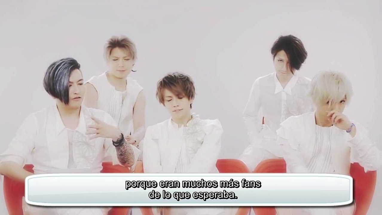 [Sub-Español] Alice Nine Tour 2015 Re:birth -Tensyou- Live in Singapore Comment Video [2015-07-23]