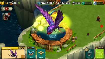 Thunderdrum max level 124 titan mode||Dragons rise of Berk