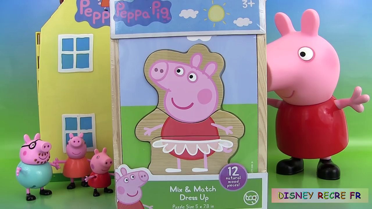 Peppa Pig Baby Puzzle Playset Jouets de bébé Oeufs Surprise