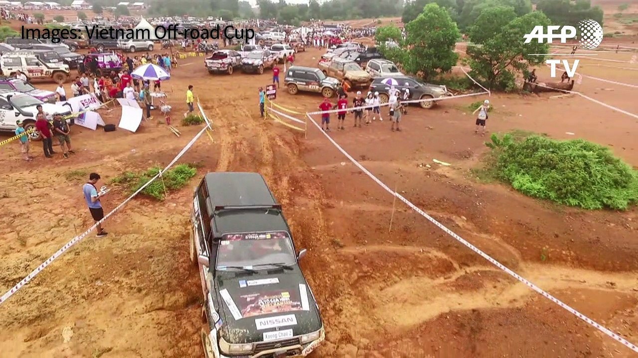 Mud and glory: Vietnam revs up for biggest off-road race