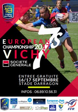 RUGBY EUROPE U18 WOMEN's SEVENS CHAMPIONSHIP 2017 - VICHY