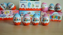 Kinder Surprise Chocolate Eggs Unwrapping Opening Sprinty Natoons WOW !!! Funny Kids