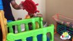 PIRATE SHIP BUILDING Family Fun Playtime with bad daddy Shark and Surprise Treasure Chest Toy Hunt