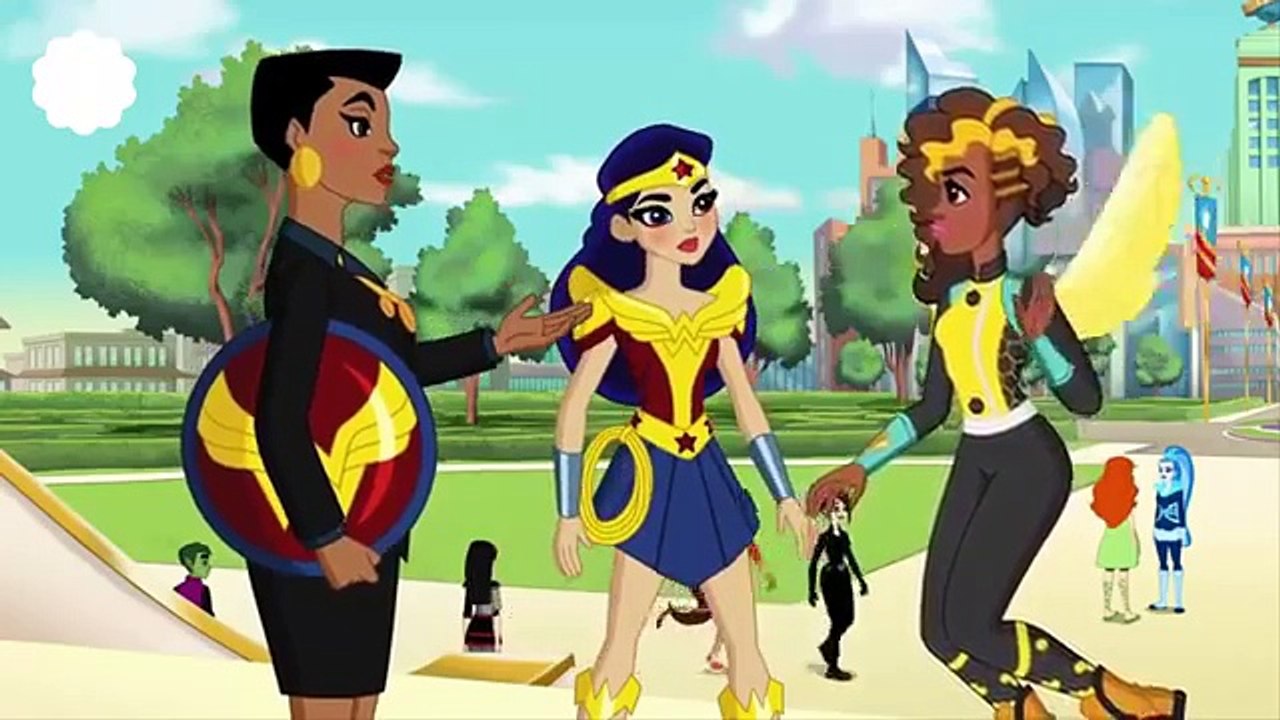 Dessin animé filles héros réseau Roomies |