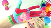 Learn Colors Body Paint Finger Family Song Nursery Rhymes Learning Video Compilation EggVi