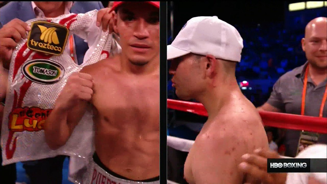 Michael Buffer announced the wrong winner for Juan Francisco Estrada vs Carlos Cuadras