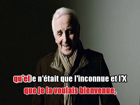 Charles Aznavour - Je ne savais pas KARAOKE / INSTRUMENTAL