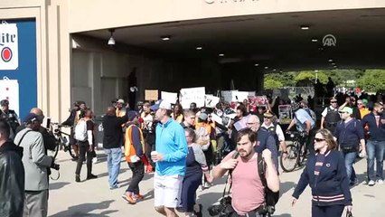 Kaepernick'e Destek Eylemi - Chıcago