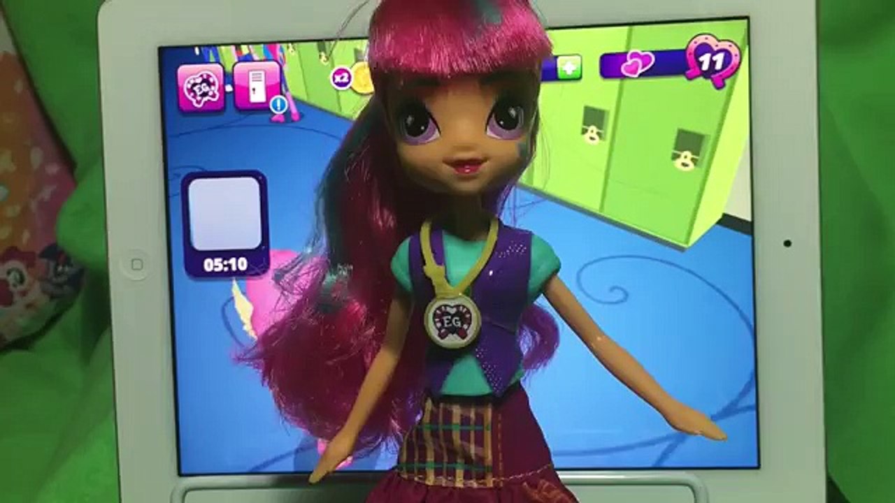 New Equestria Girls My Little Pony App Friendship Games Zapcode Scan School Spirit Twiligh