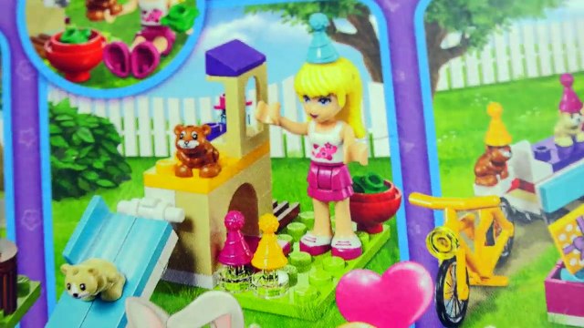 Lego Friends Party Train Ride with Season 7 Shopkins + Ride in Ferris Wheel Eggs