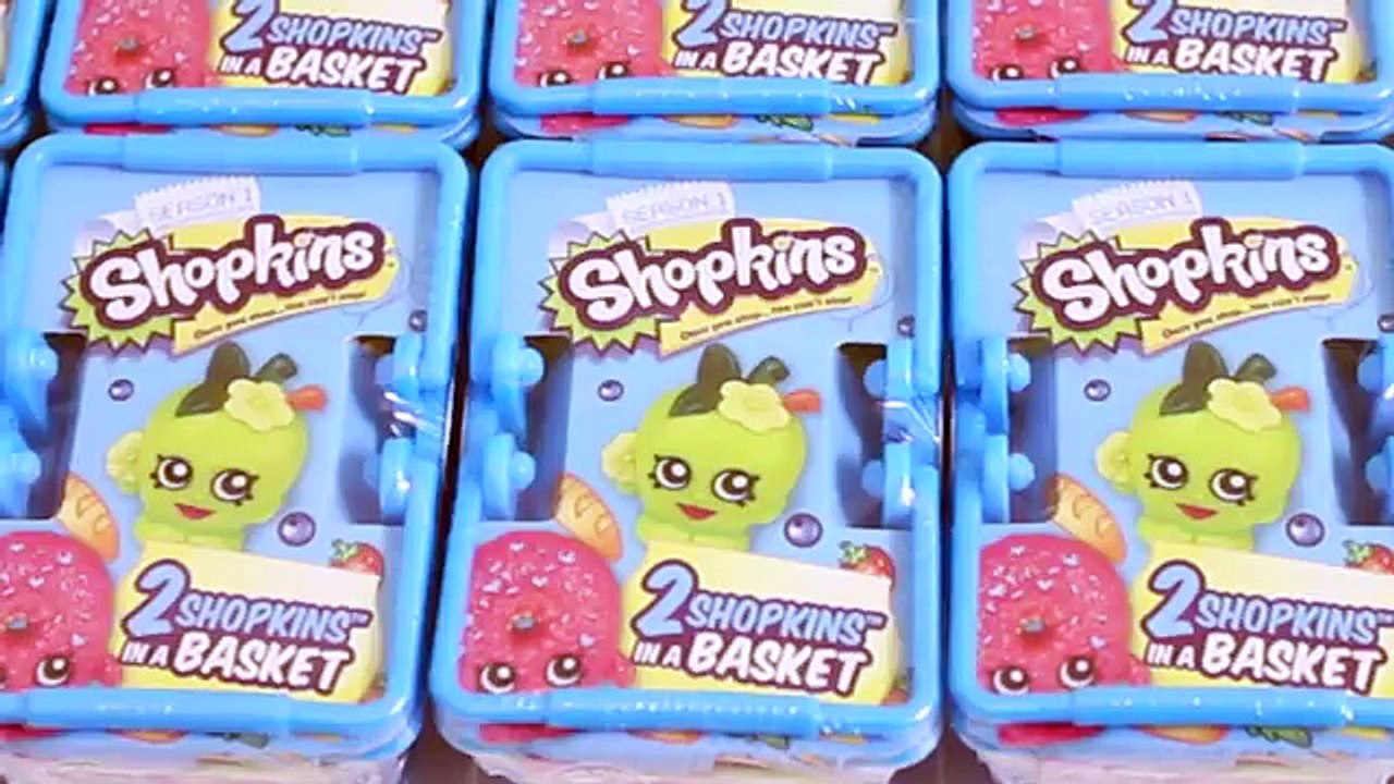 Shopkins Season1 12-packs - Cute! Kawaii Collectibles! - 4 Hidden Surprise Toys