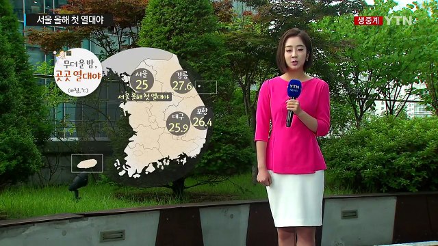 [날씨] '초복' 찜통더위 맹위...서울 올해 첫 열대야 / YTN