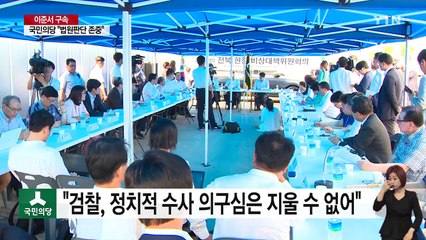 국민의당 "이준서 구속 사과드린다"...여당 "사필귀정" / YTN