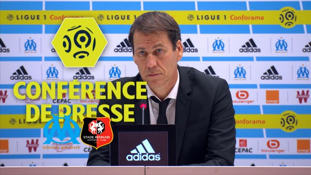 Conférence de presse Olympique de Marseille - Stade Rennais FC (1-3) : Rudi GARCIA (OM) - Christian GOURCUFF (SRFC) - Ligue 1 Conforama / 2017-18