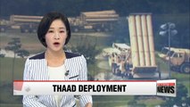 Temporary deployment of four additional THAAD launchers is almost complete