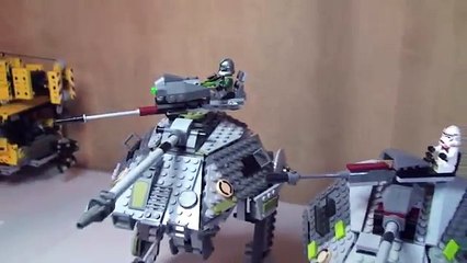 LEGO Star Wars 75043 AT-AP set review! (new)