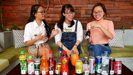 THỬ THÁCH ĐỒ UỐNG - DRINKS CHALLENGE