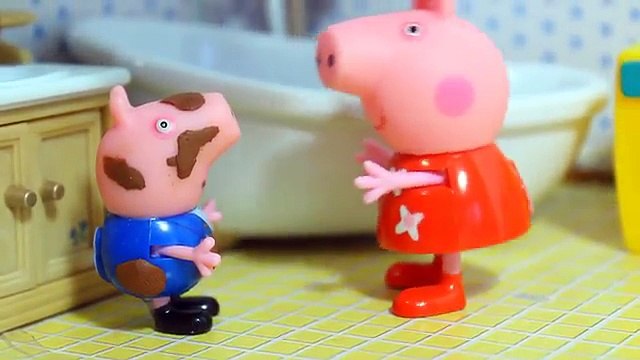 Свинка Пеппа постирала Джорджа в стиральной машине - Мультфильм Свинка Пеппа новые серии