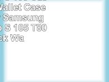 Galaxy Tab S 105 Case GMYLE Wallet Case Classic for Samsung Galaxy Tab S 105 T800 Black