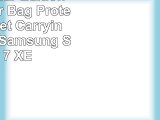 Black Pindar Edition Messenger Bag Protective Tablet Carrying Case for Samsung Series 7