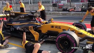 Hungarian TEST ROBERT KUBICA (5) RENAULT RS17 TESTING GP F1 2017 Hungary Hungria Hungarori