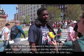Votante de Trump Negro, deja SIN PALABRAS a una Periodista Progresista.-