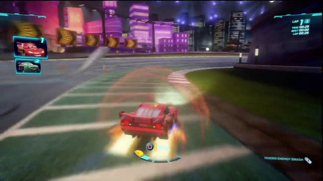 Cars 2 game play - Training Level 1 Part 6