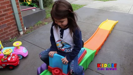 Step 2 Roller Coaster in the Driveway Thomas Ride On Lightning McQueen Ride On Peppa Pig ToysReview