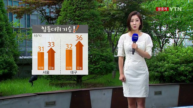 [날씨] 서울 33℃, 찜통더위...전남·제주 소나기 / YTN