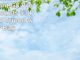 Apple iPad Mini 123 Tripod Mount  G8 Pro by iShot Mounts  53 Professional Tripod