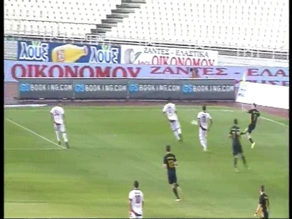 3η ΑΕΚ-ΑΕΛ 4-0 2017-18 Τα γκολ συνοπτικά (Tilesport tv)