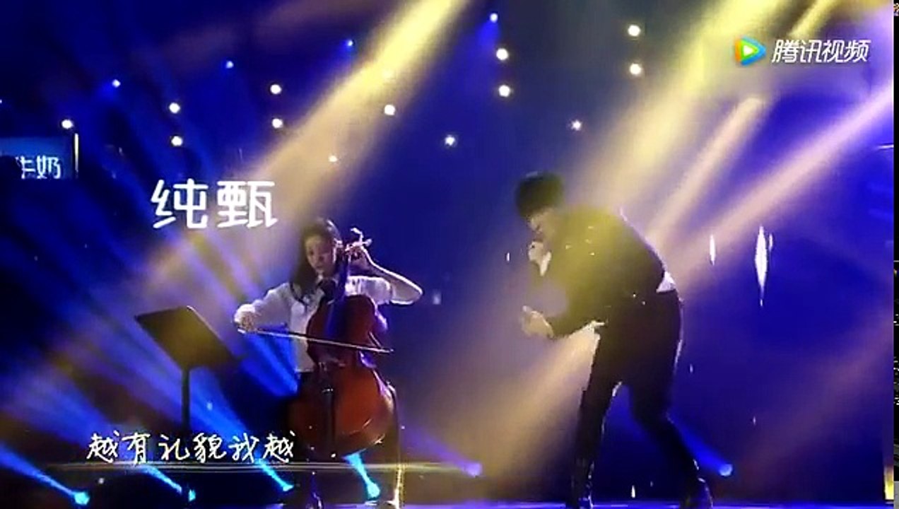 薛之谦深情演绎《绅士》欧阳娜娜大提琴伴奏 我们的挑战 170212 花絮 【综艺风向标】