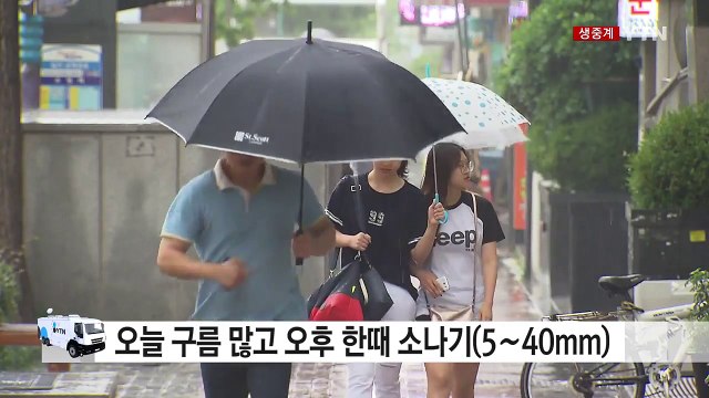 [날씨] 찜통더위 속 소나기...주말 중부 장맛비 / YTN