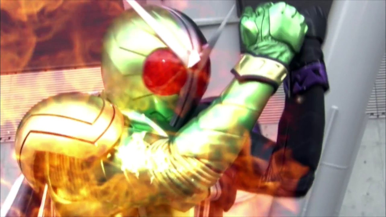 仮面ライダーW全フォーム変身シーン集