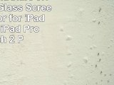 TANTEK AntiGlare 9H Tempered Glass Screen Protector for iPad Air  Air 2  iPad Pro