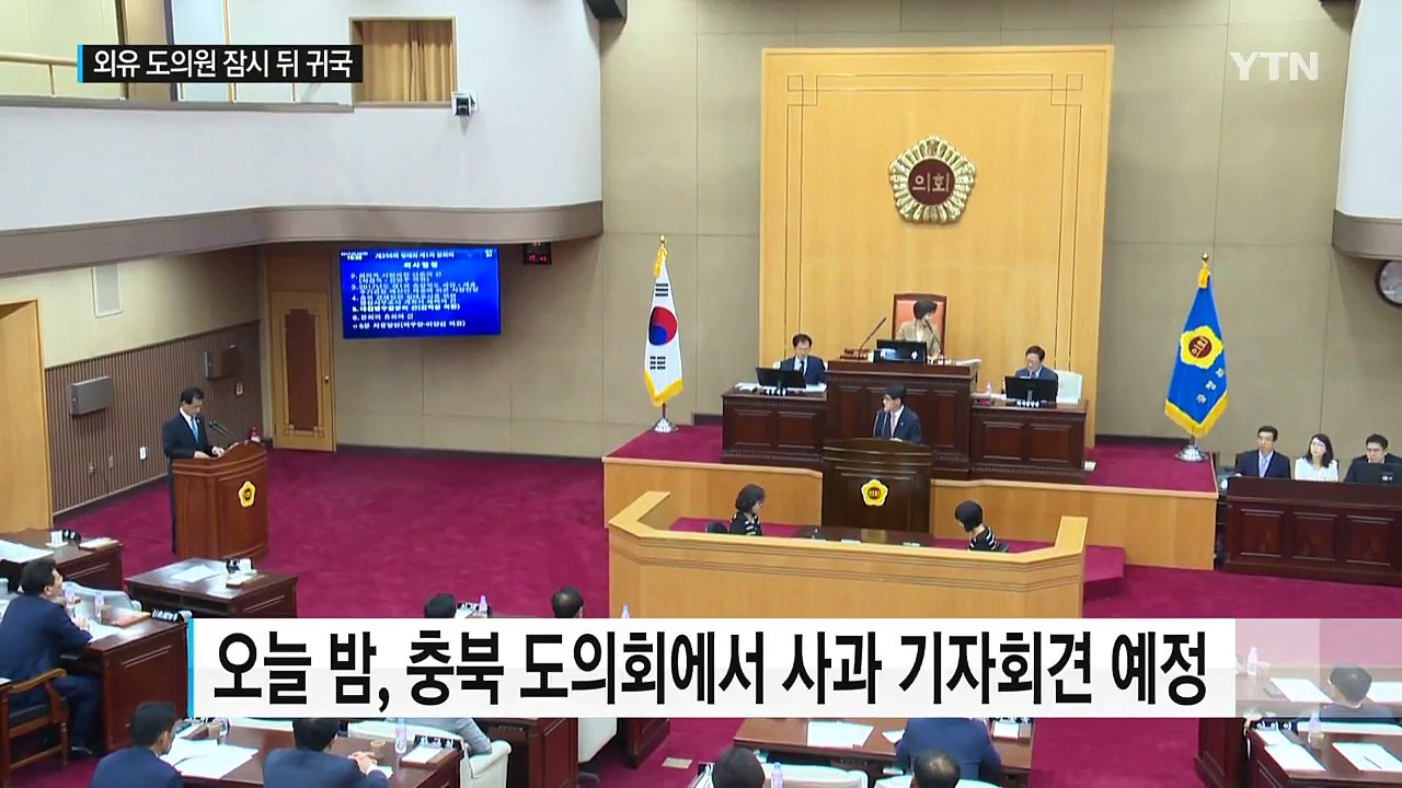 '외유' 도의원 2명 잠시 뒤 입국...'특별재난지역 선포여부' 조사 / YTN