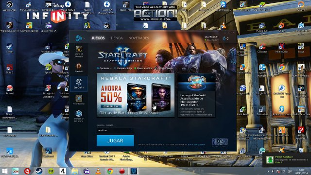 Como jugar starcraft 2 heart of swarm full + crack version 2.1.8
