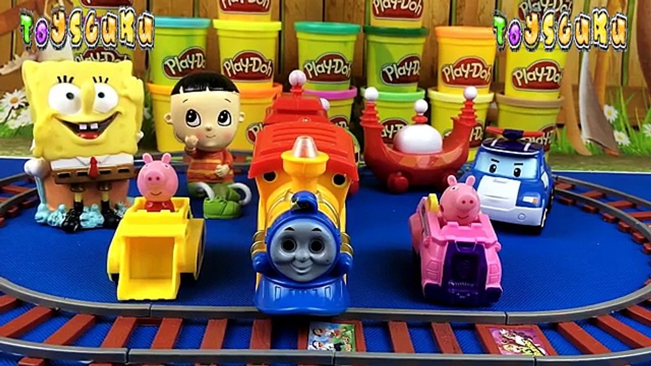 La famille doigt enfants garderie rimes chanson Bob léponge Peppa