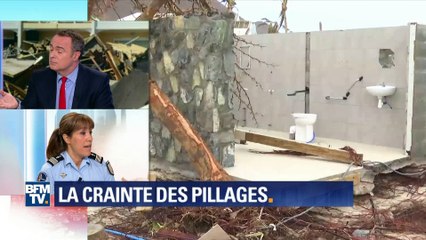 Pillages à Saint-Martin: "23 interpellations ont été réalisées", selon une porte-parole de la gendarmerie