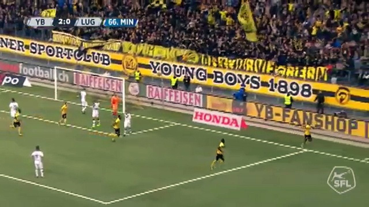 Young Boys 2:0 FC Lugano (Swiss Super League 10.  September 2017)