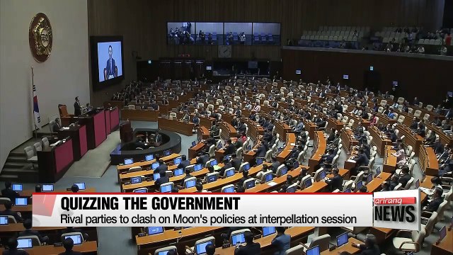 Rival political parties to butt heads in interpellation session on key government policies