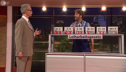 Reale Lohnentwicklung versus Exportüberschuss - Die Anstalt vom 16.05.2017 (HD)