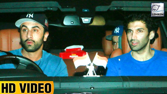 Ranbir Kapoor And Aditya Roy Kapur Bond Over Dinner