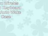 Fintie Keyboard Cover Ultra Slim Wireless Bluetooth Keyboard Case with Auto WakeSleep