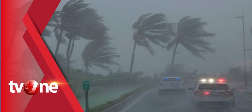 Hurikan Irma Lumpuhkan Aktivitas di Miami