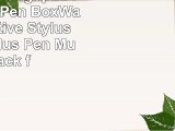 Panasonic Toughpad FZB2 Stylus Pen BoxWave Capacitive Stylus 3Pack Stylus Pen Multi