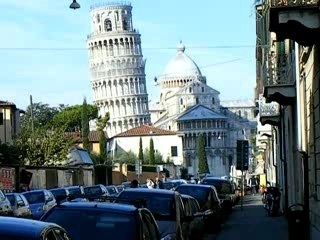 La tour penchèe de pise